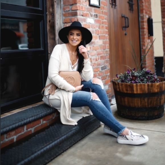 Steve Madden Snakeskin Slip on Loafers - Picture 1 of 10